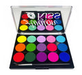 Water-Activated Eyeliner & Face Paint Palette | 15 UV Neon Colors | Vol. 2