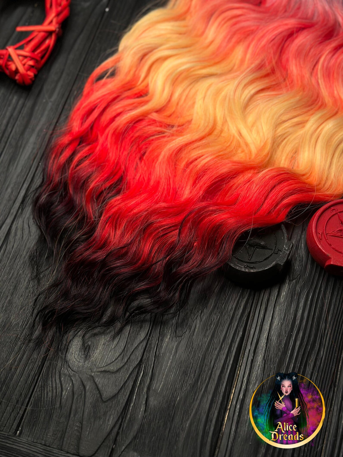 Fall Ombre Hair, Rainbow Dyed Hair, Clip In Hair Extensions