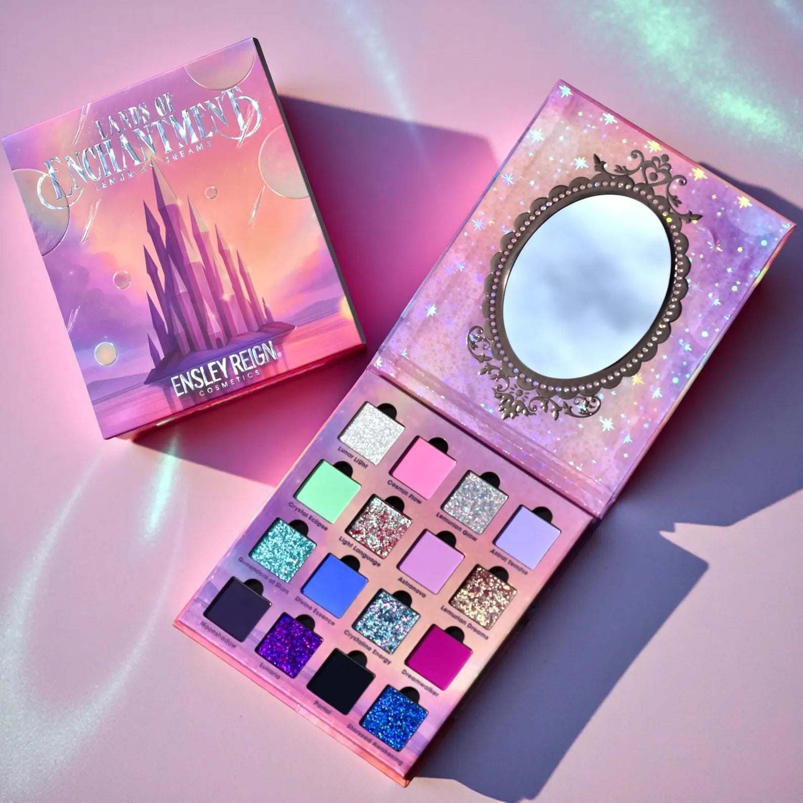 Lands of Enchantment Lemurian Dreams Eyeshadow Palette: Multichrome Pastel Jewel Tones