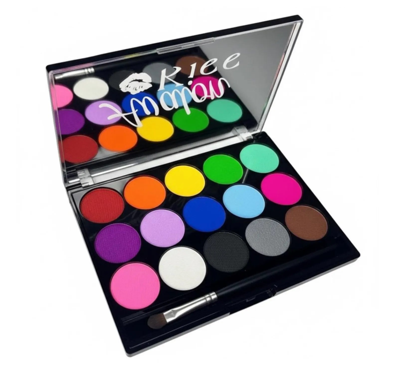Water Activated Eyeliner | Face Paint Palette | Graphic Liner | Body Art Makeup - Vol. 2
