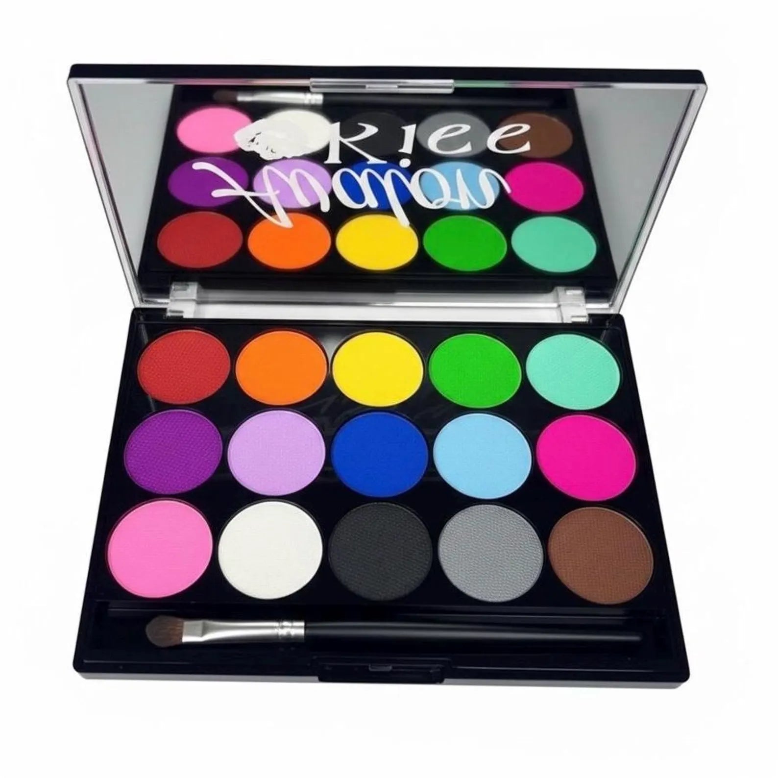 Water Activated Eyeliner | Face Paint Palette | Graphic Liner | Body Art Makeup - Vol. 2