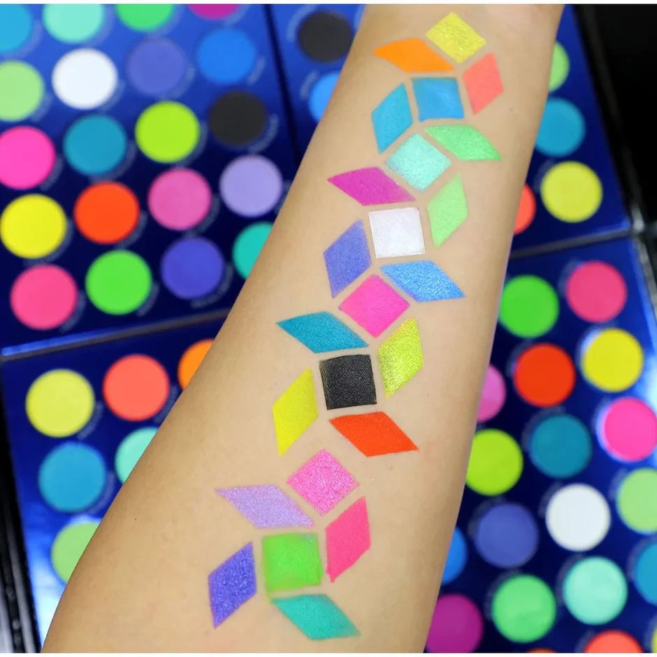 Rude Cosmetics City of Neon Lights - 24 Vibrant Pigment & Eyeshadow Palette